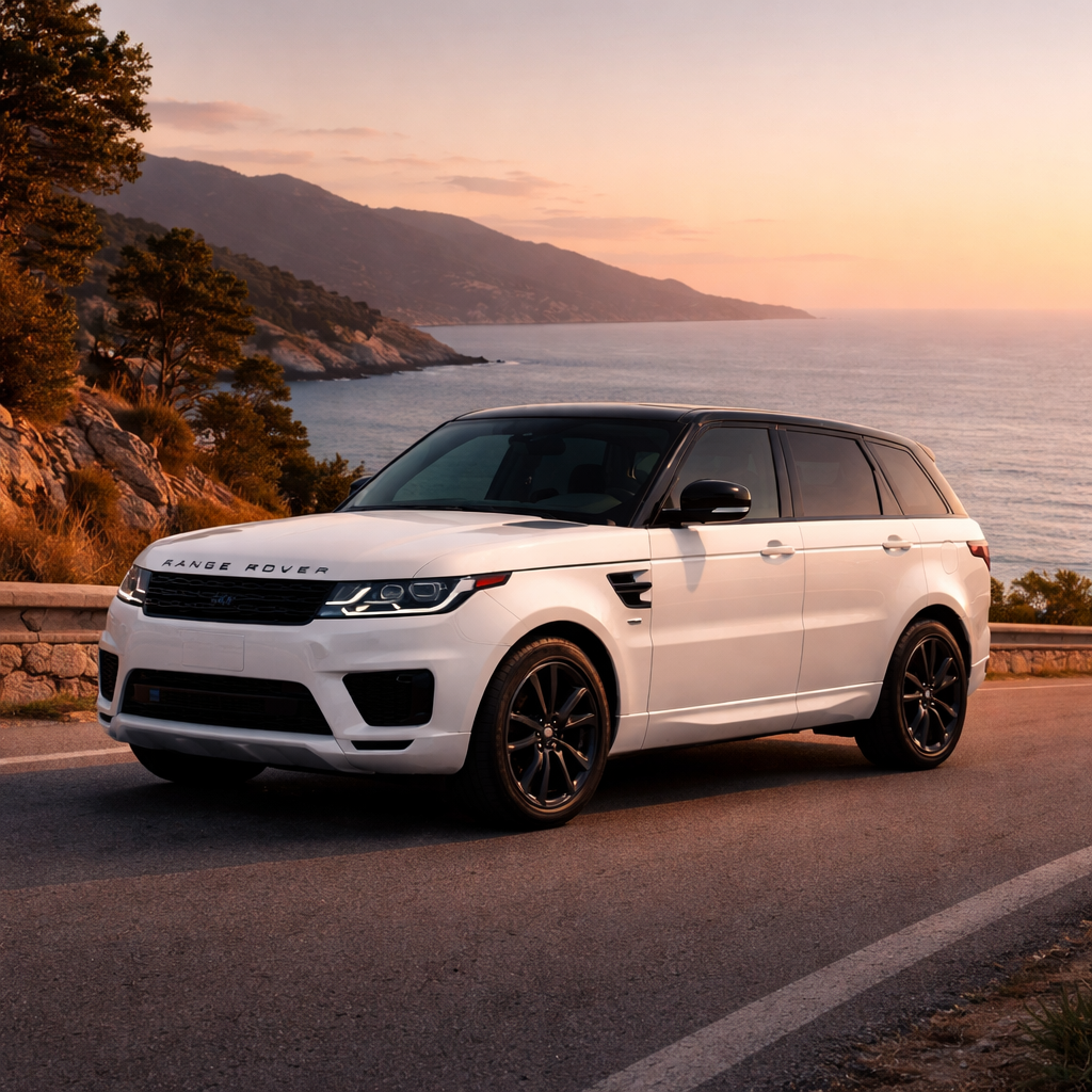 Luxury SUV rental in Crete with sea view – Eye Drive Car Rental