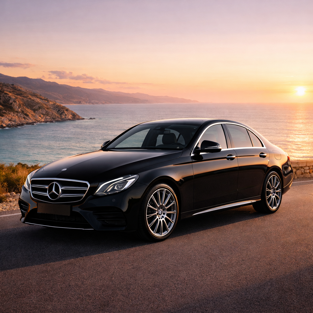 Premium sedan rental in Crete with airport delivery – Eye Drive